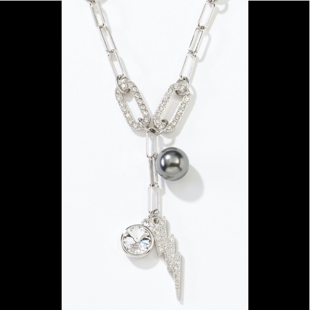 BOLTED necklace Swarovski Touchstone Crystal BNIB